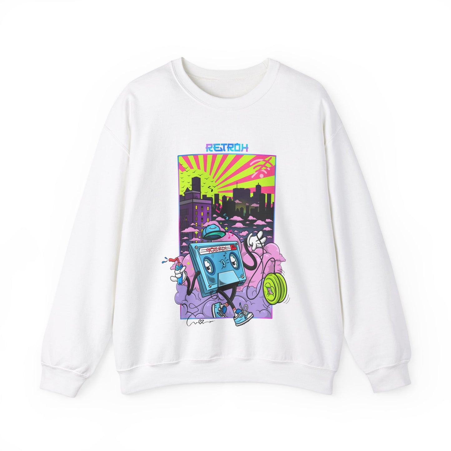 Retroh 90s Mix Crewneck Sweatshirt