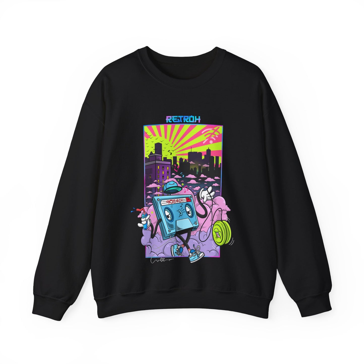 Retroh 90s Mix Crewneck Sweatshirt